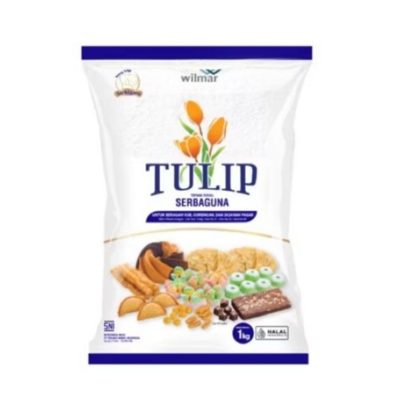 

Tepung terigu tulip 1 kg