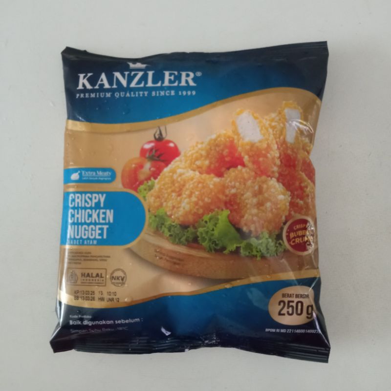 

KANZLER Chicken Nugget Crispy 250 gr