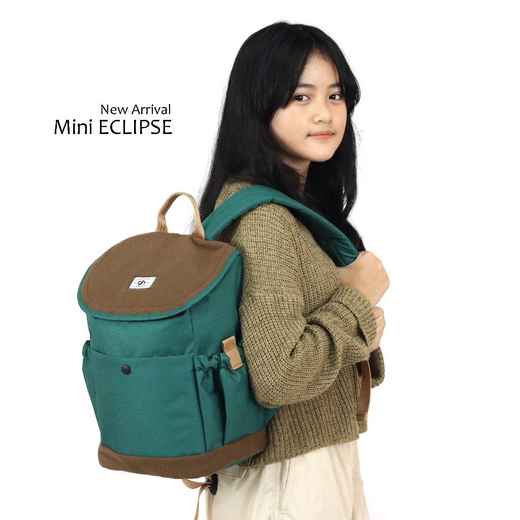 GH-Bag Mini ECLIPSE Backpack Tas Ransel Sekolah Tas Kuliah Tas Anak