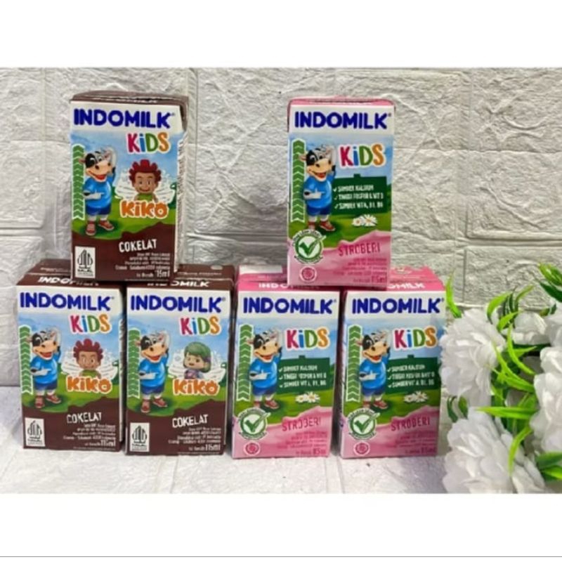

Susu UHT Indomilk Kids 115 ml 1 Karton (40pcs) Stroberi Cokelat