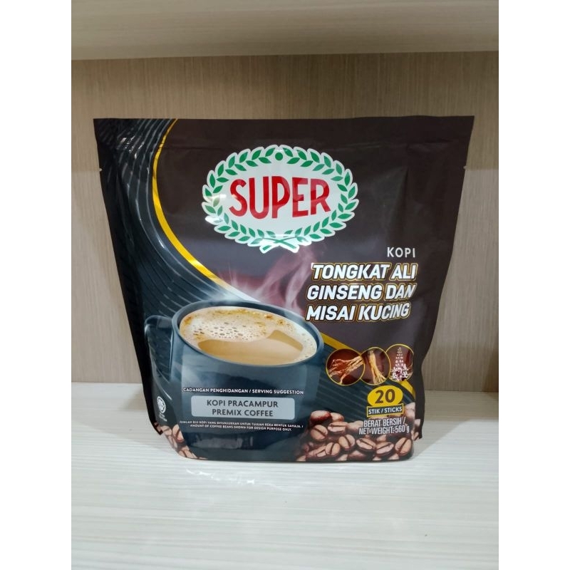 

Kopi super hijau kemasan baru