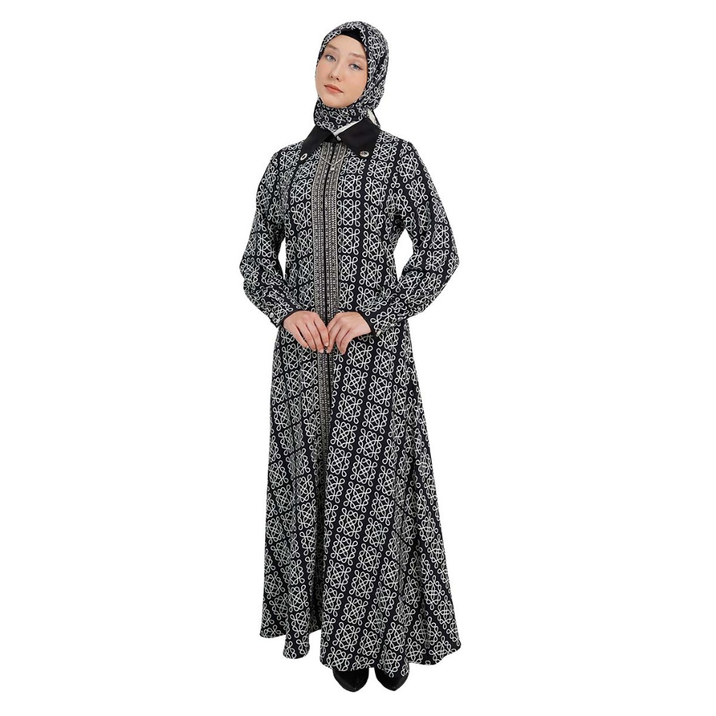 HIKMAT A6675-02 - Nourgraph Gamis Abaya Wanita