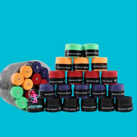 jual grip raket badminton RS karet bulat tipis bagus