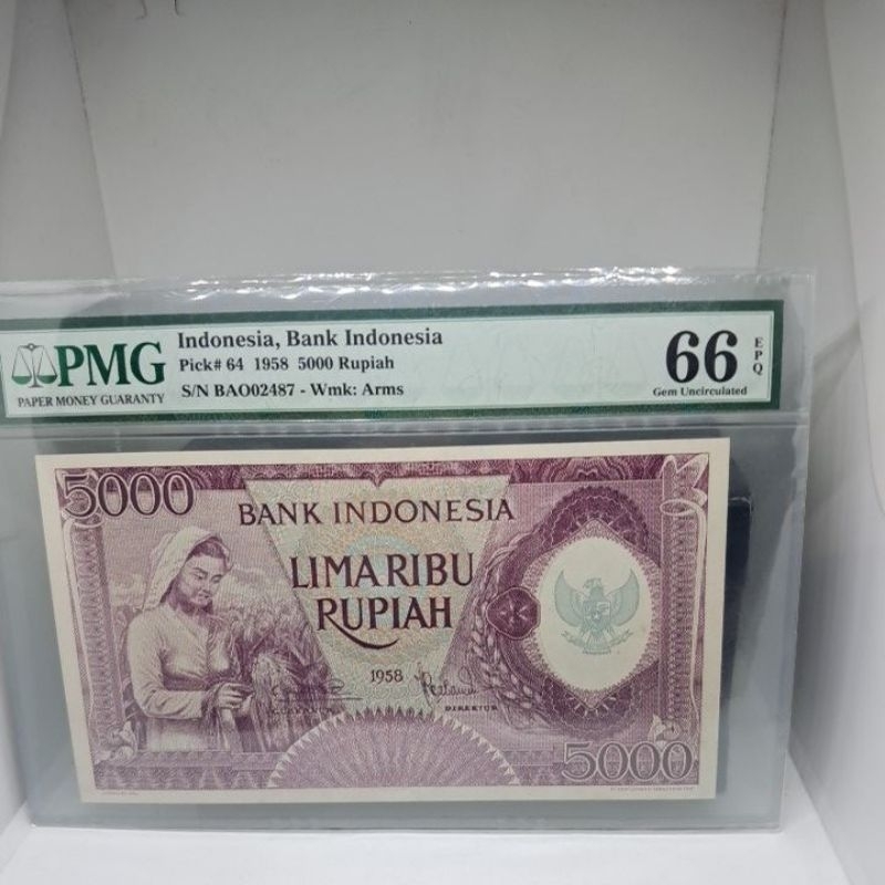 5000 pekerja violet pmg 66