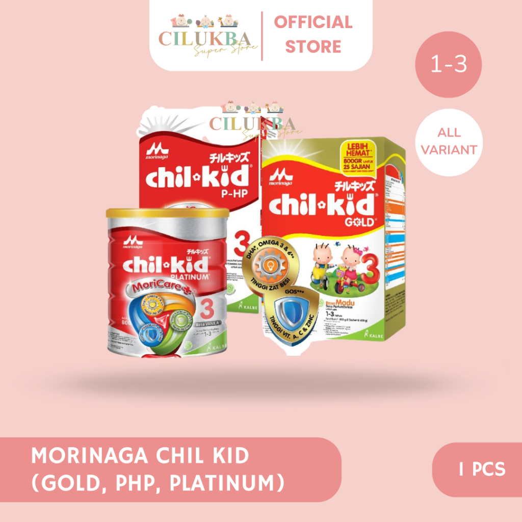 MORINAGA CHILKID TAHAP 1-3 TAHUN | SUSU FORMULA | SUSU ANAK 1-3 TAHUN | SUFOR | CHILKID GOLD | CHILK