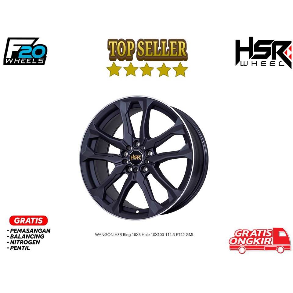 VELG MOBIL NEW AVANZA MEREK HSR WHEEL WANGON RING 18