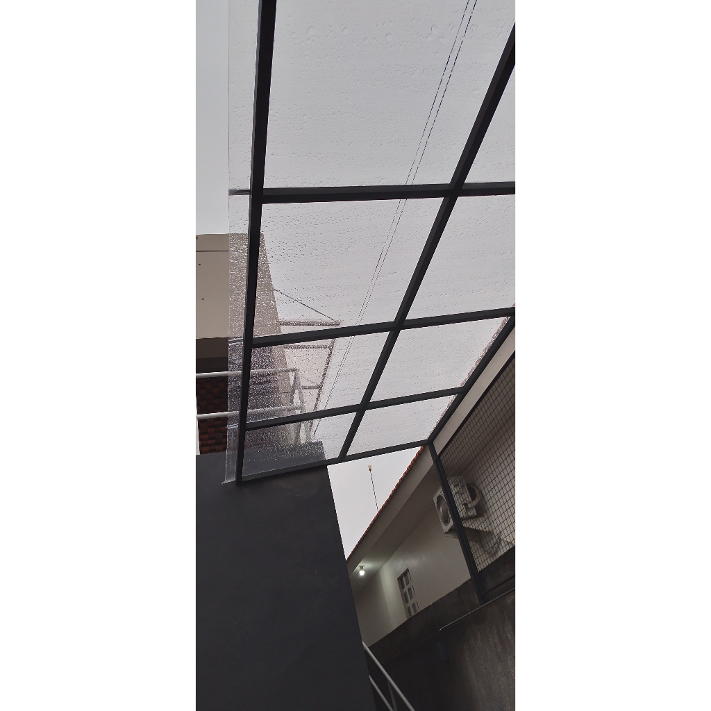 Kanopi solarflat 3mm clear