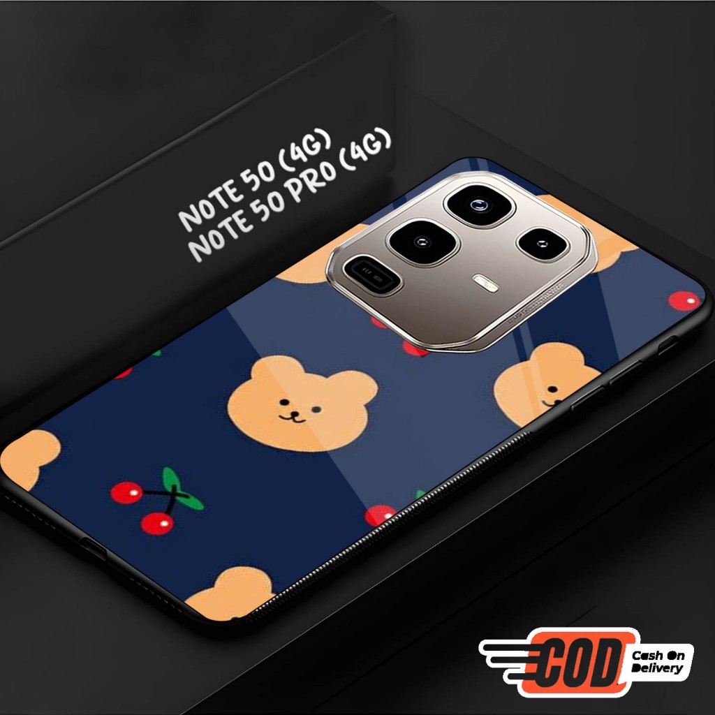 Casing HP Kaca For INFINIX NOTE 50 & NOTE 50 PRO [RK181] rumahkesing