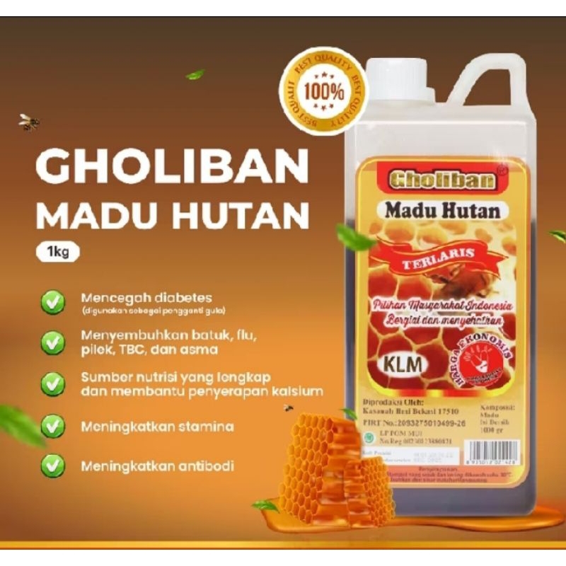 

Madu hutan GHOLIBAN 500gr dan 1000gr