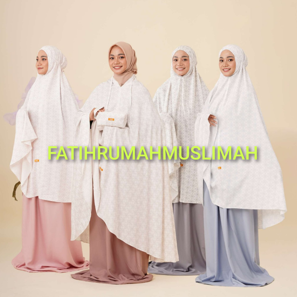 NEW / TERBARU / NIBRAS / MUKENA DEWASA / MUKENA NIBRAS / MUKENA / NAISHA PRAYER SET / NAISHA PRAYER 