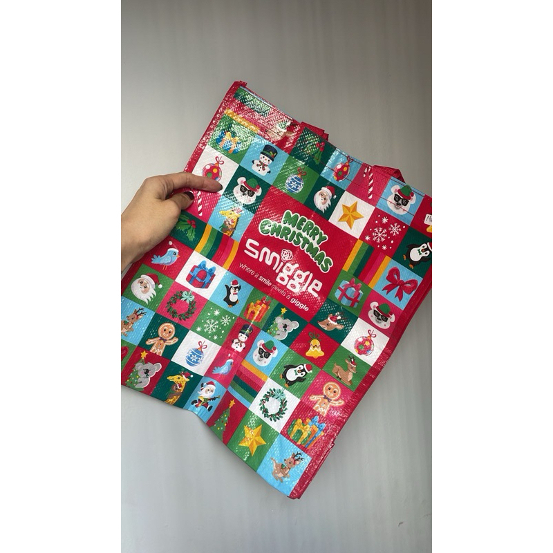 Smiggle christmas Reuse Me Bag