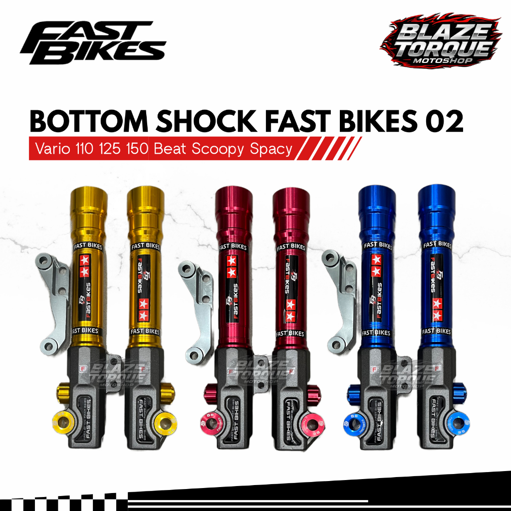 Bottom Shock Depan Fast Bikes 02 Vario 110 125 150 Beat Scoopy Spacy Fast Bikes Original