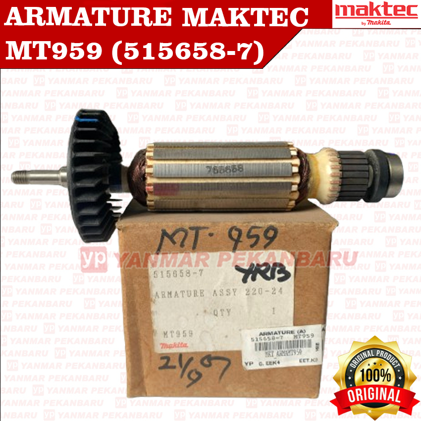 MT959 ARMATURE ANGKER ROTOR 5815658-7 MAKTEC ORIGINAL ASLI
