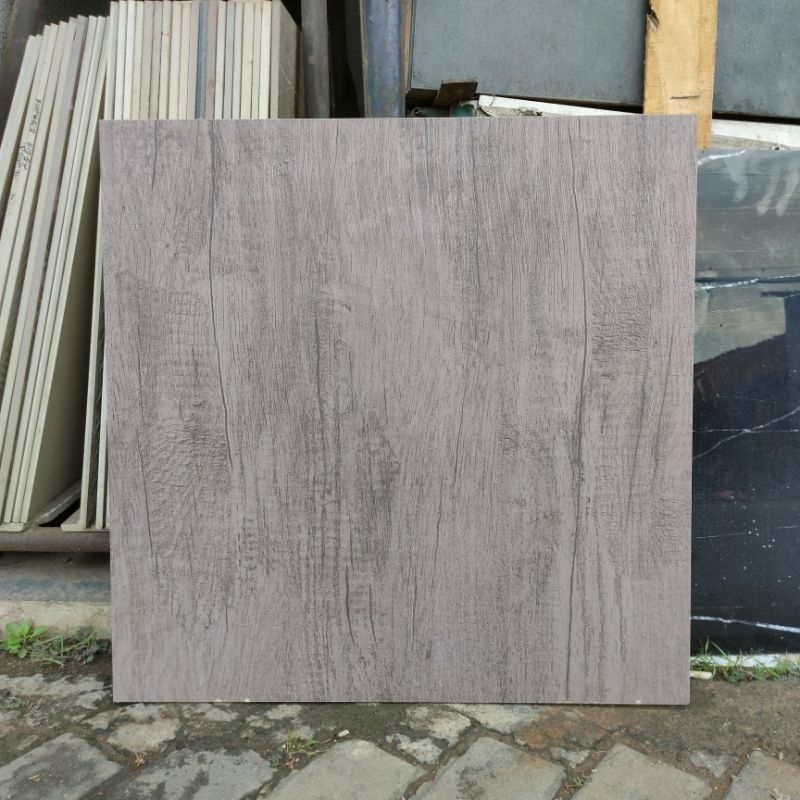 Granite 60x60 motif kayu indogress brown oakwood matt