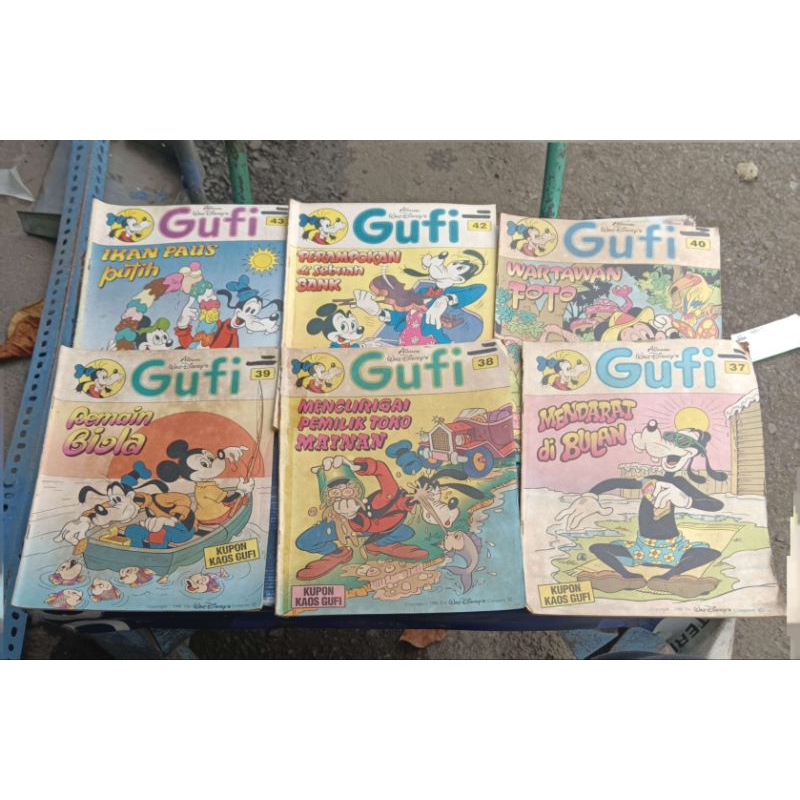 MAJALAH DISNEY GUFI  LANGKA