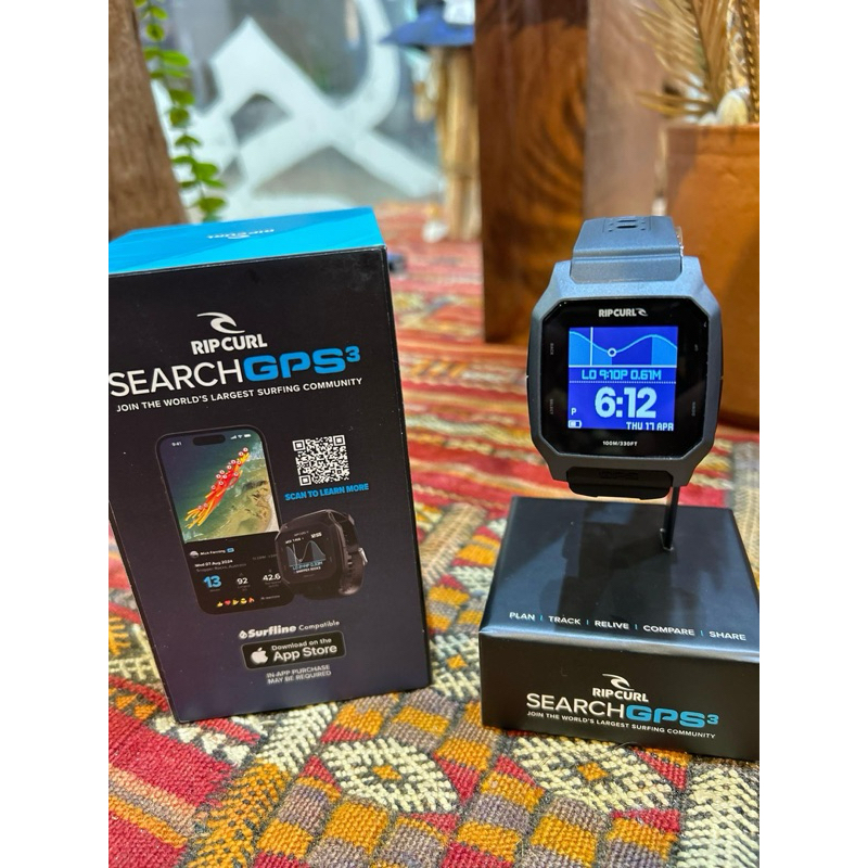Jam tangan ripcurl GPS search 3 black