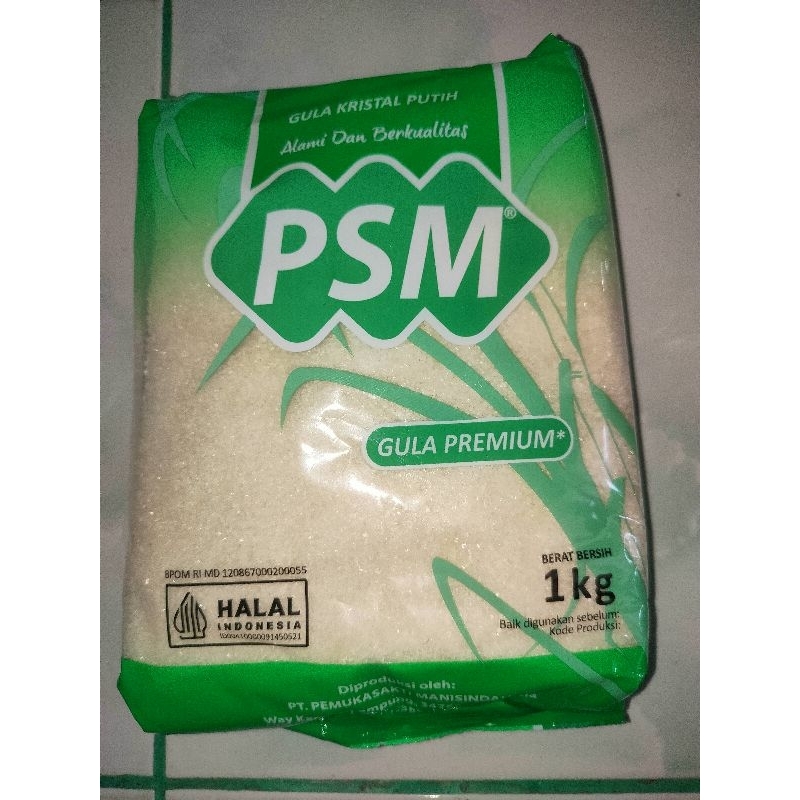 

Gula Pasir merk PSM 1kg