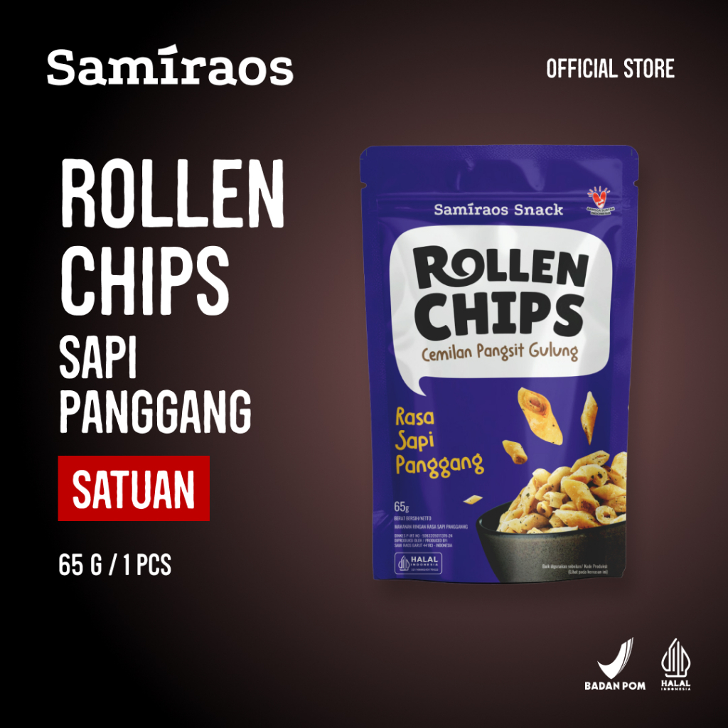 

SAMI RAOS - Rollen Chips Sapi Panggang