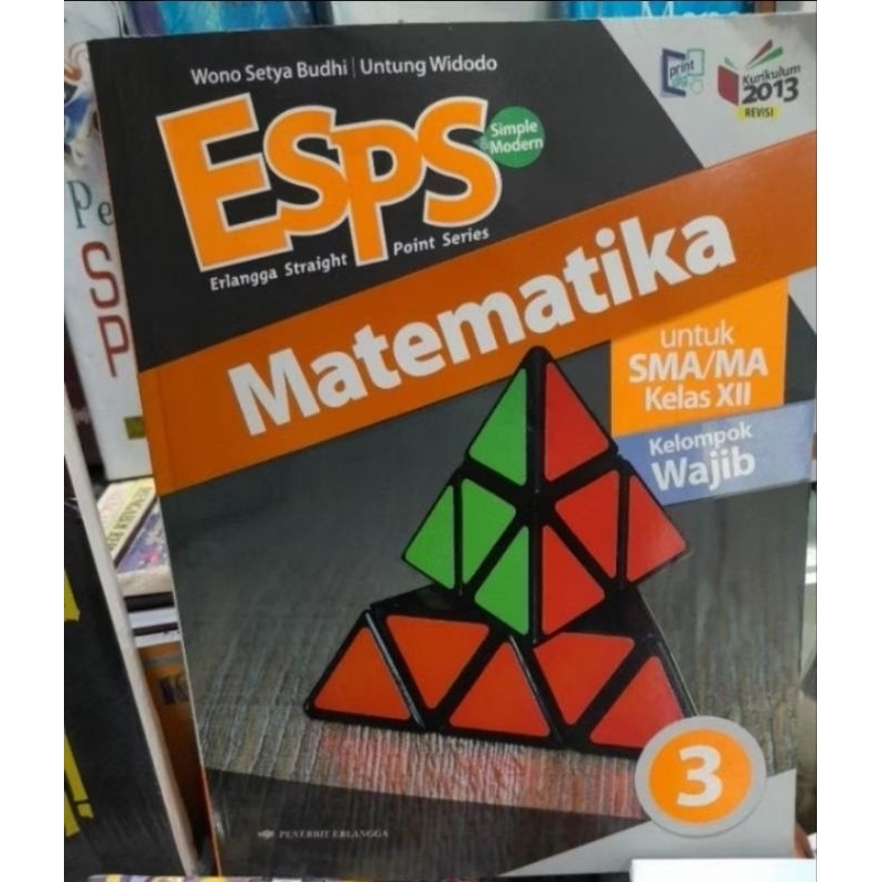 Esps Matematika  kelompok Wajib SMA/MA Kelas 12