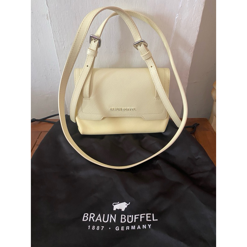 tas branded braun buffel likenew original