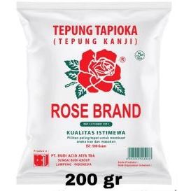

Tepung Tapioka Rose Brand 200gr/ Tepung Kanji Rosebrand/ Kanji Rose Brand/ Tapioka Rose brand