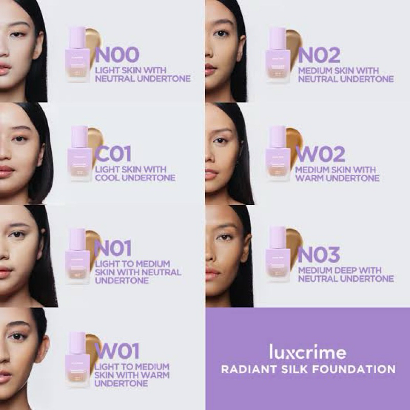 Luxcrime Silk Foundation exp 2027 Foundation