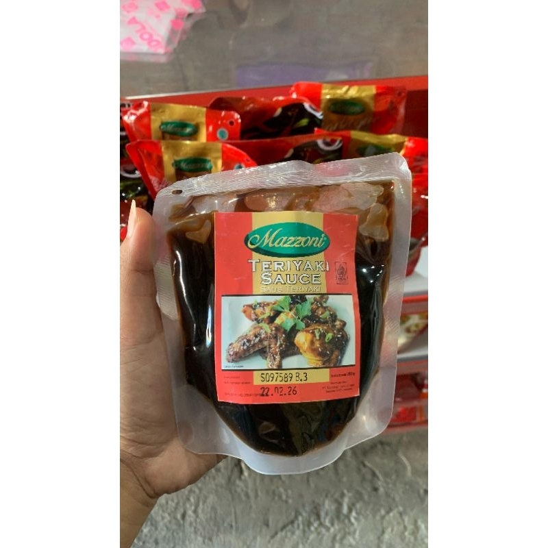

Mazzoni Teriyaki Sauce 250 g/Saus Teriyaki 250 g