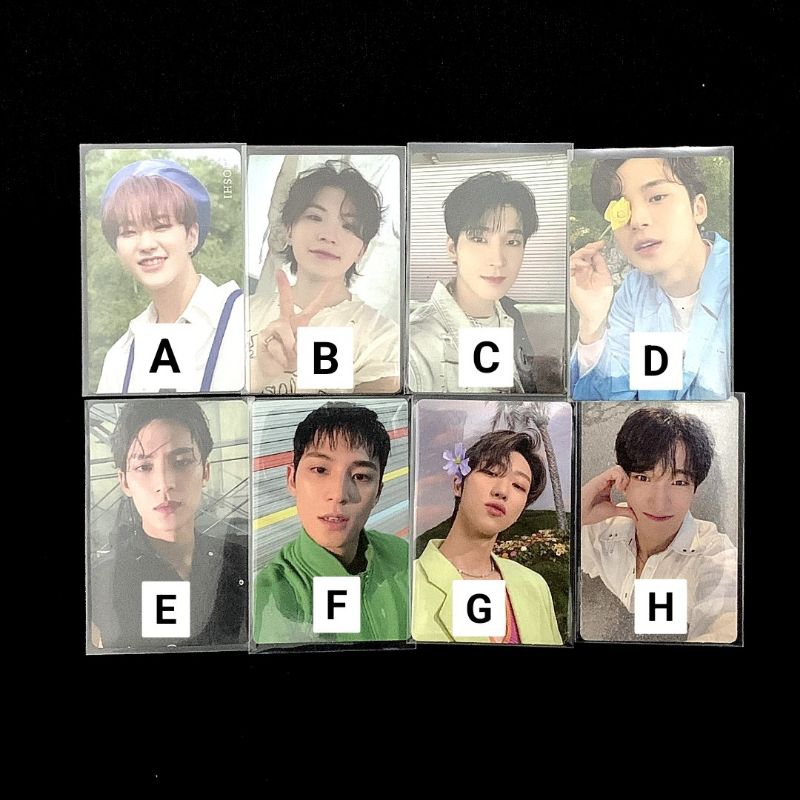 [READY] PHOTOCARD WOOZI WONWOO MINGYU DOKYEOM THE8 HOSHI AN ODE HMV BARET BERET HAO BALI DK SECTOR17