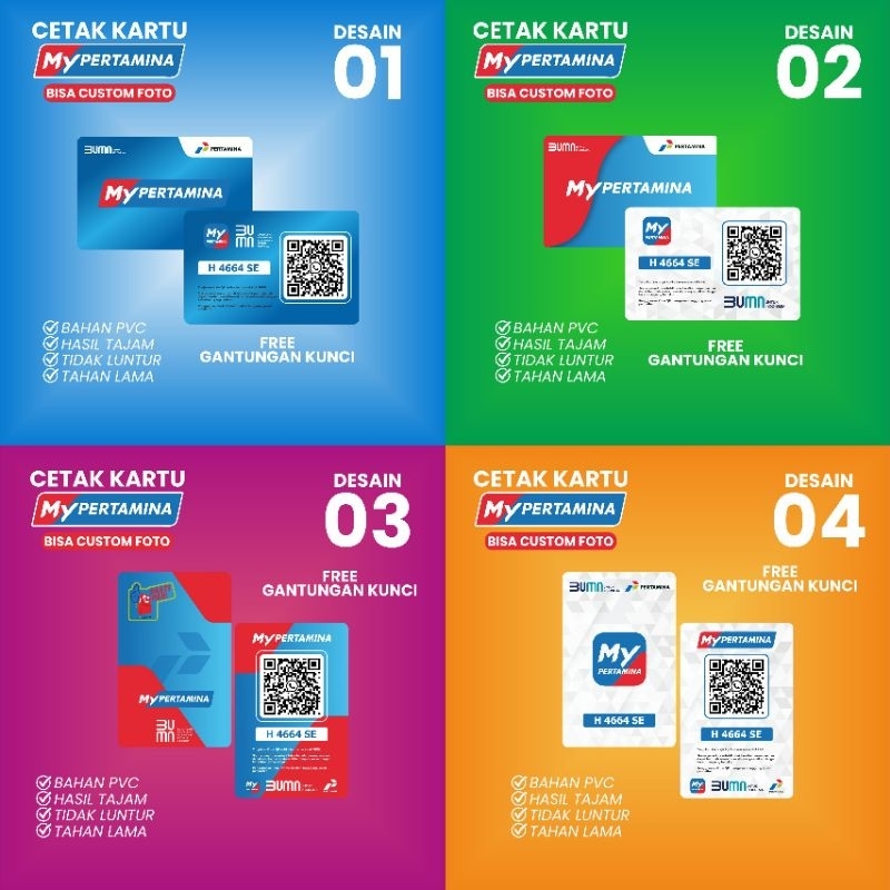 

Sehari Jadi Cetak Kartu Bonus Gantungan