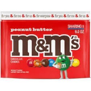 

M&M'S PEANUT BUTTER SHARING SIZE
