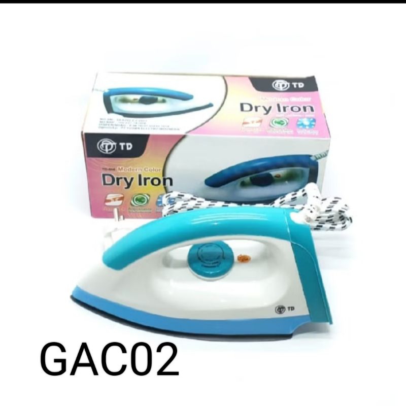 SETRIKA TD-666 DRY IRON/ setrika ya333 TERMURAH