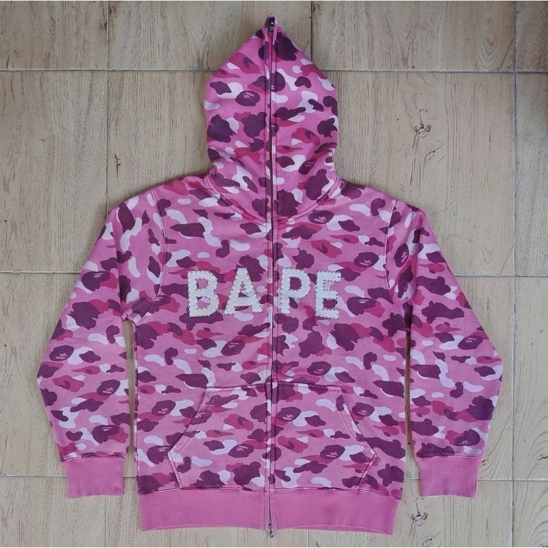 Bape Camo Swarovski Full Zip Hoodie
