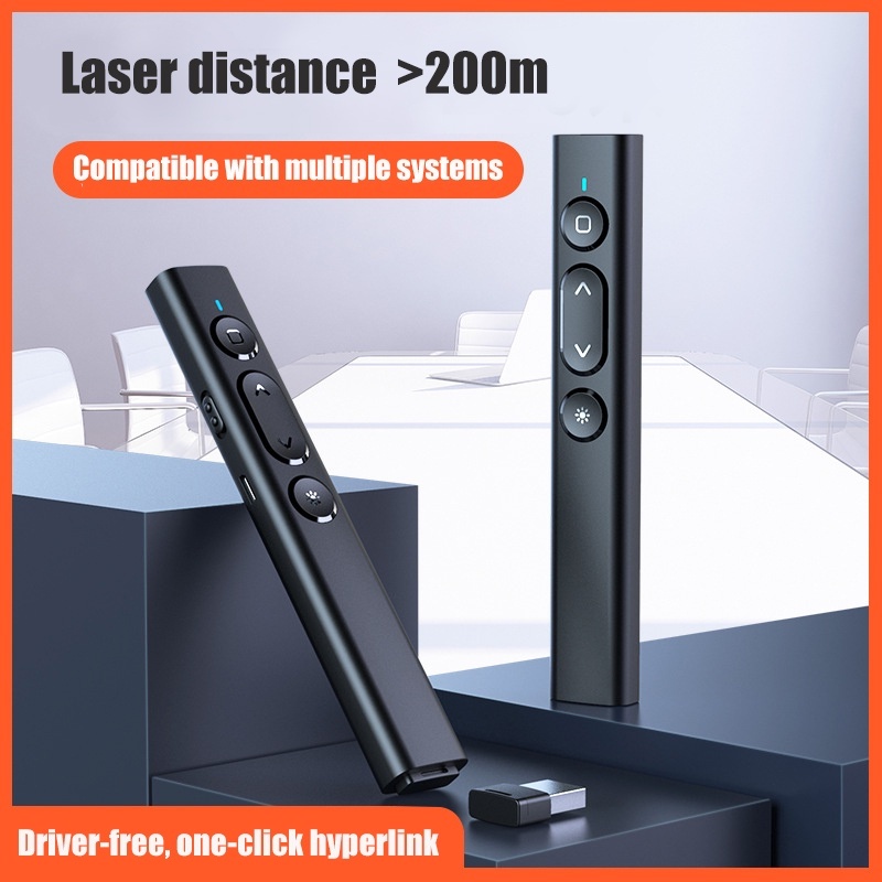[ SKS ] COD Laser Pointer Presenter Wireless Laser 2.4G Remote Control - R300