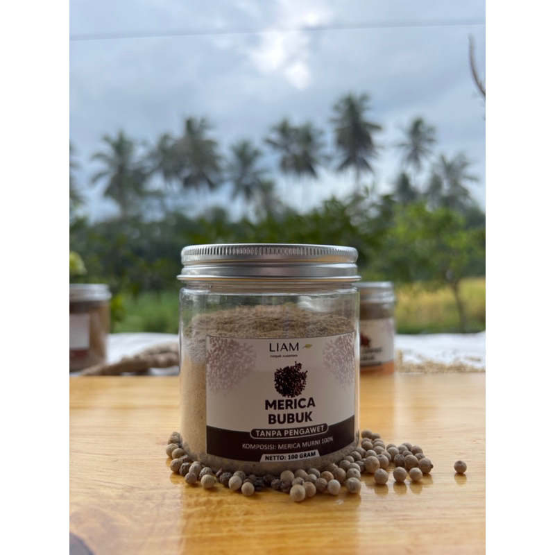 

Merica bubuk murni tanpa campuran 100 gram