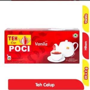 

POCI Teh Hitam Celup Vanila 25