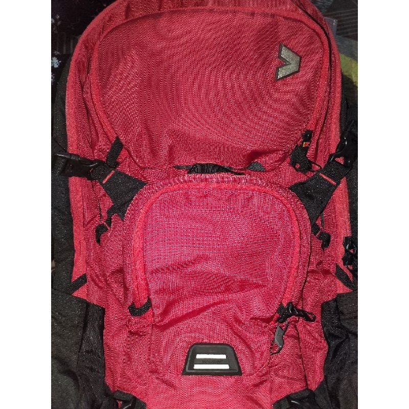 (Preloved) Tas Ransel Kaliber grafit 02 Red