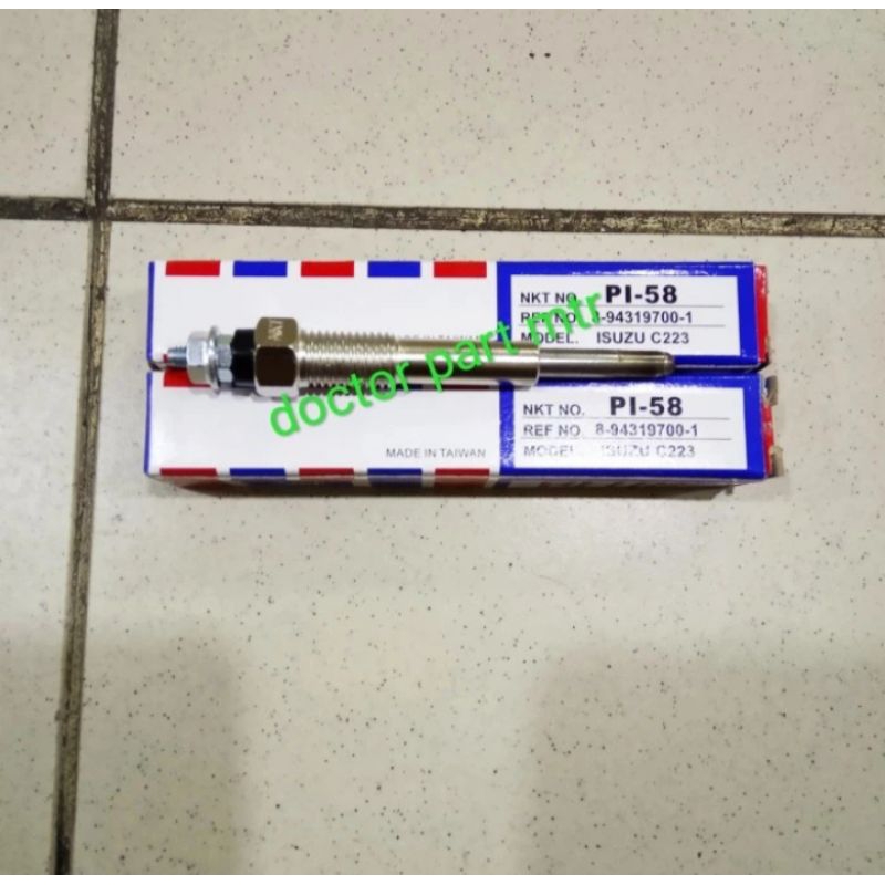 bussy pemanas glow plug Isuzu panther 2.3