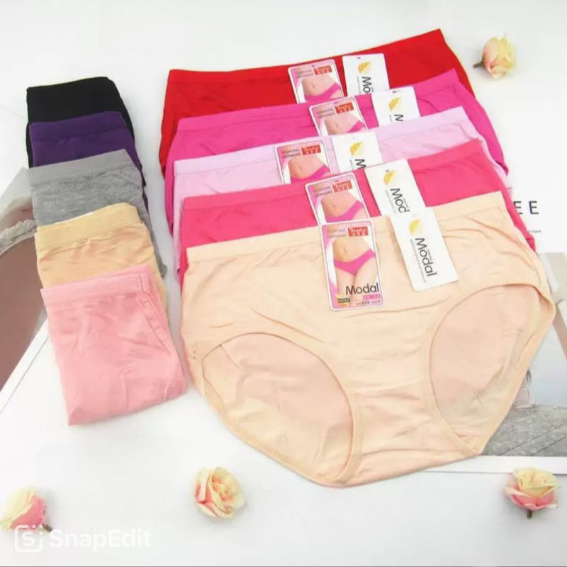 6 PCS CELANA DALAM WANITA SAY YES /CELANA DALAM WANITA DEWASA/SEMPAK WANITA/DALEMAN WANITA SAY YES/ 