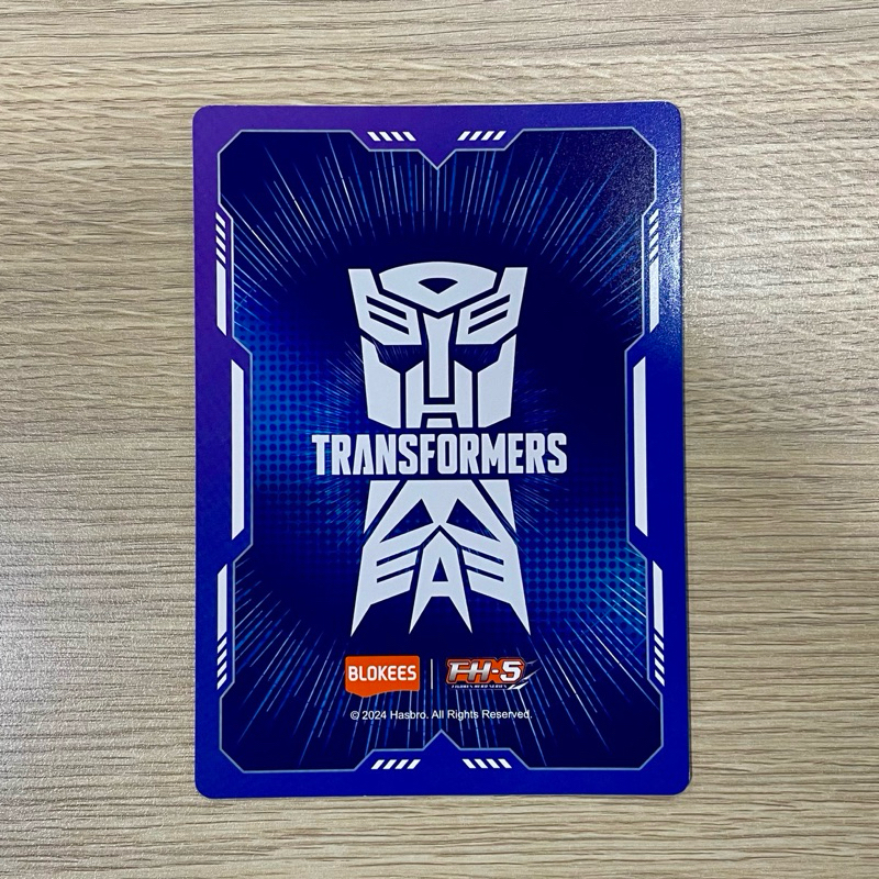 Kartu Blokees Transformers Galaxy Defender - Collectible Card