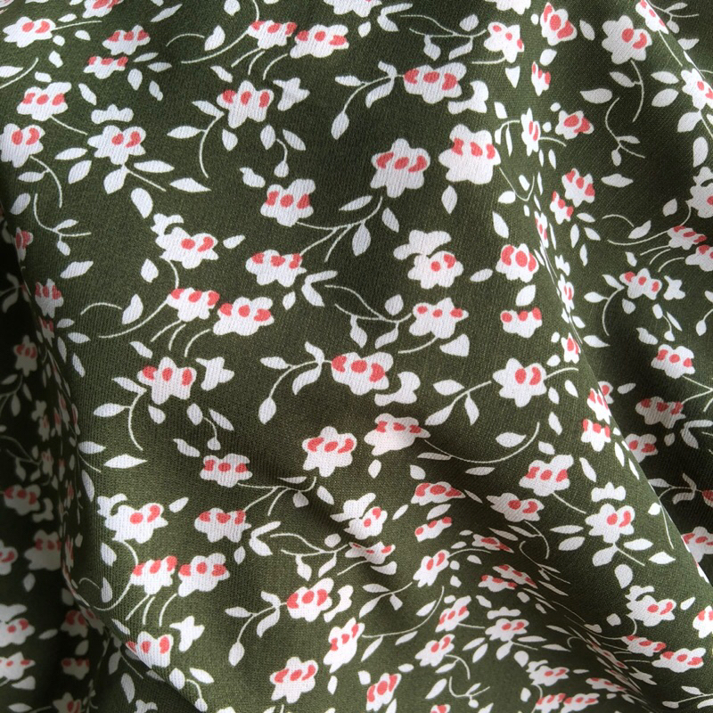 kain zara crepe motif - kain zara crepe motif bunga - kain zara crepe motif impor - kain zara crepe 