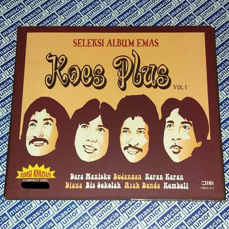 CD Koes Plus - Seleksi Album Emas Vol. 1