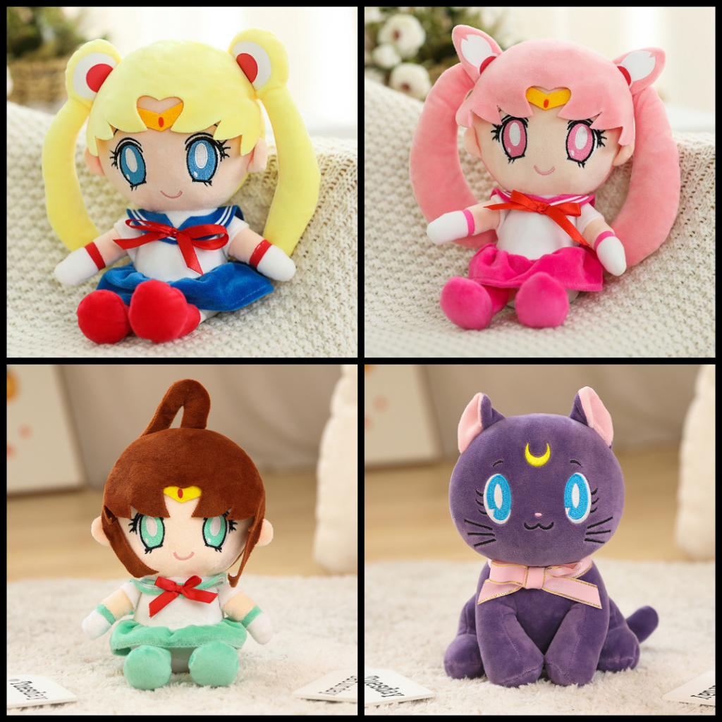Boneka Sailor Moon Boneka Kelinci 20cm 25cm 40cm Birthday Gift