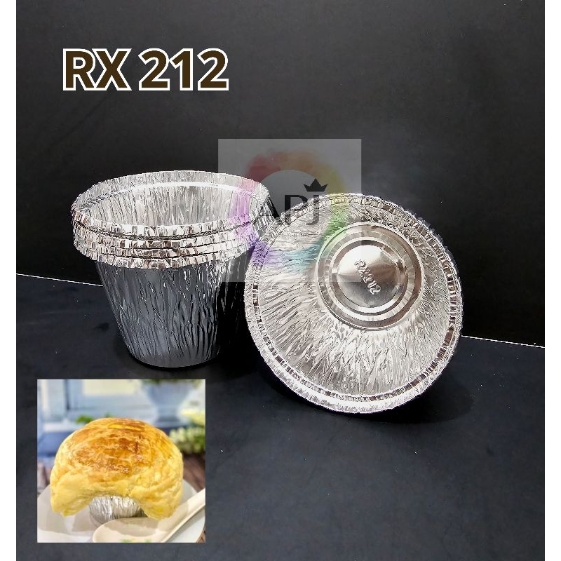 Alumumium Cup Bulat  RX 212/ Cup Zuppa Soup / Cup Bluder/ Alumunium Zuppa Sup / Cup Makaroni / Tray 