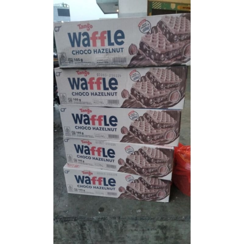 

PROMO TERMURAH TANGO WAFFLE CHOCO HAZELNUT KALENG / TANGO WAFFLE