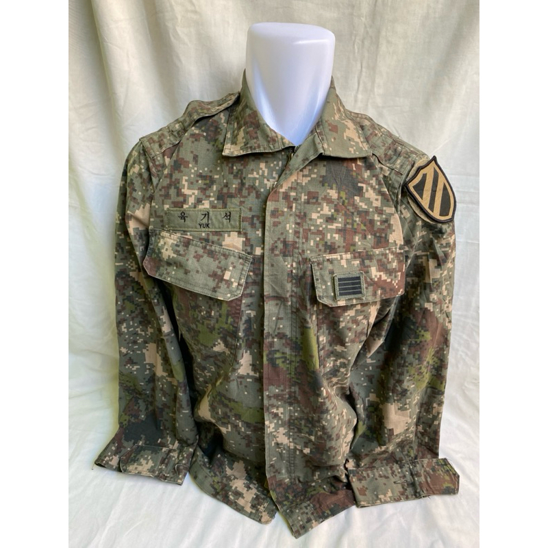 Kemeja BDU Camo loreng digital Granit ROKA Korea Army (39)