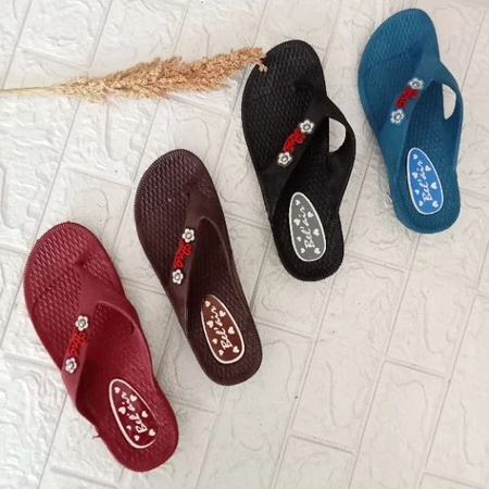 Sandal karet jepit wanita / sandal bel air