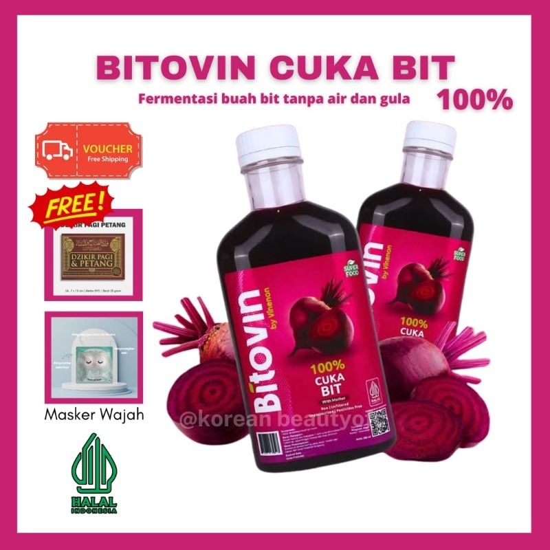 

(FREE GIFT) BITOVIT CUKA BIT / MENCEGAH KANKER / MENJAGA KESEHATAN JANTUNG