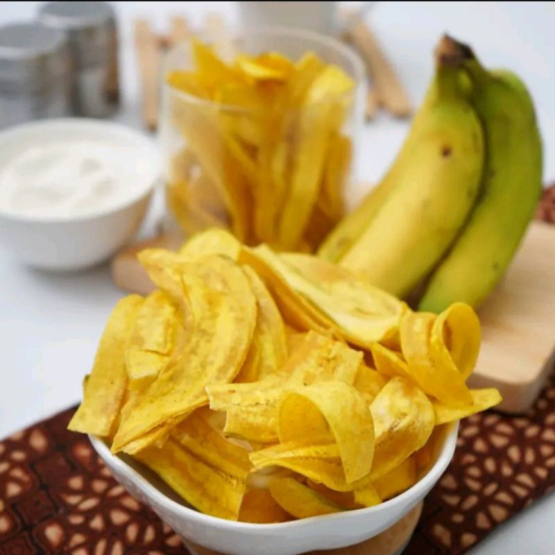 

Keripik Pisang Nangka Gurih Asin Keripik Pisang Nangka Murah 250-1kg