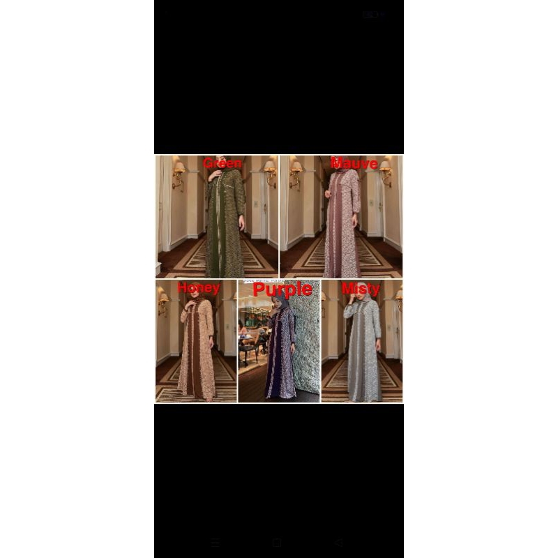 Aruna dress ori kaleela