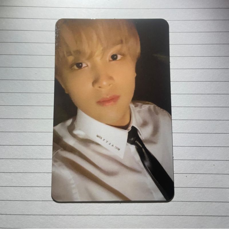 Photocard Official Haechan NCT 127 Sticker AR Selca Haechan Pulang Kerja